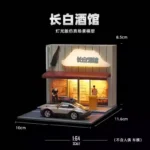 1:64 Local Bar/Beer Shop with Light (1:64 scale). (Cars or figures not included)