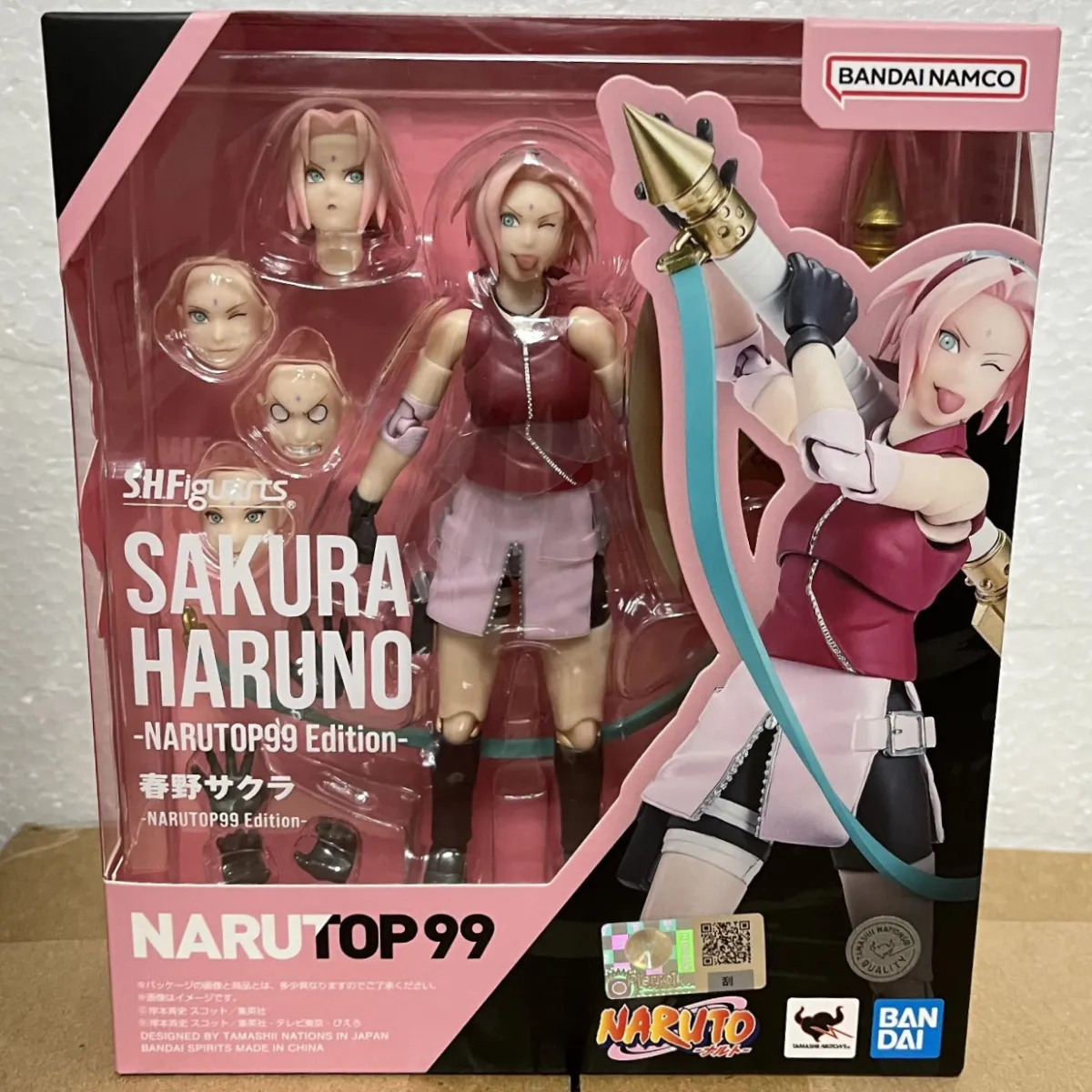 Sakura Haruno NARUTOP99 Edition S.H.Figuarts Action Figure - Naruto Series Sakura Haruno NARUTOP99 Edition S.H.Figuarts Action Figure - Naruto Series - Image 1