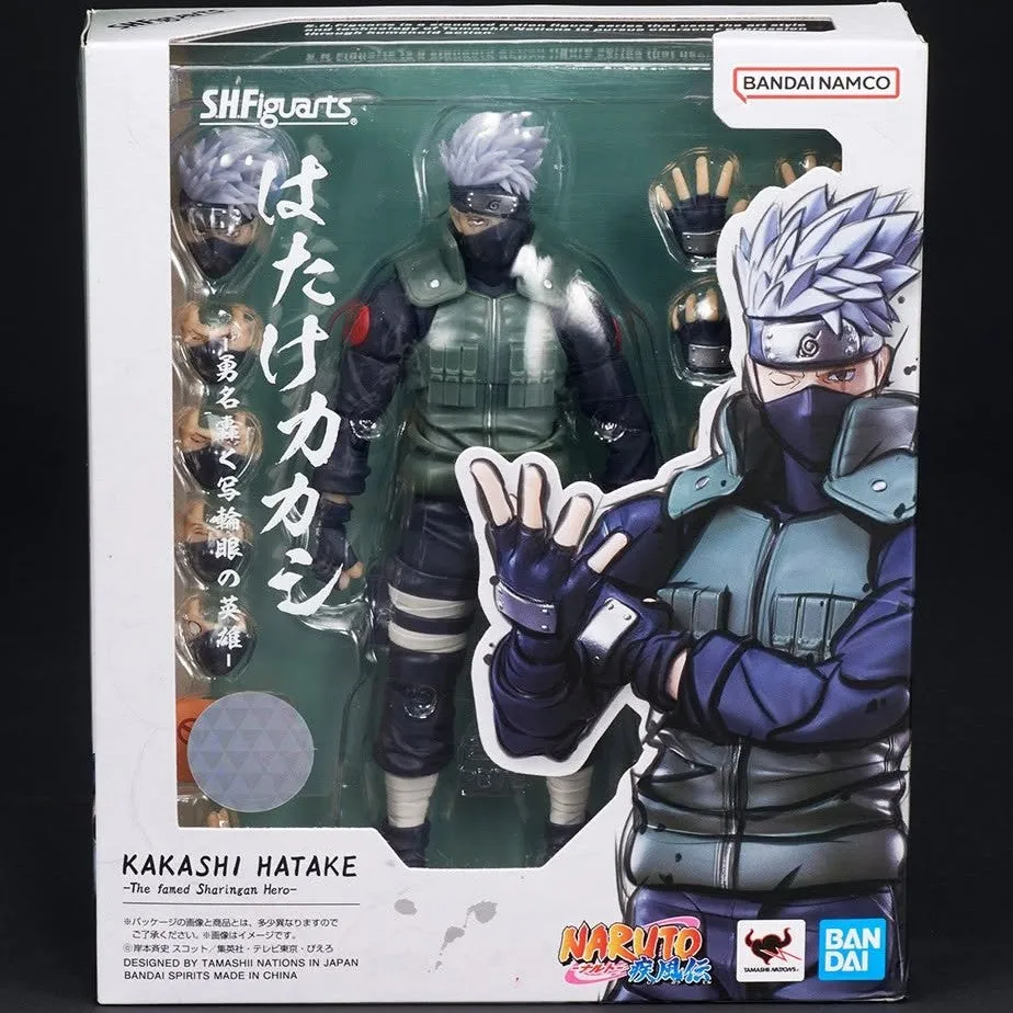 Kakashi Hatake The Famed Sharingan Hero S.H.Figuarts Action Figure - Naruto Shippuden Kakashi Hatake The Famed Sharingan Hero S.H.Figuarts Action Figure - Naruto Shippuden - Image 1