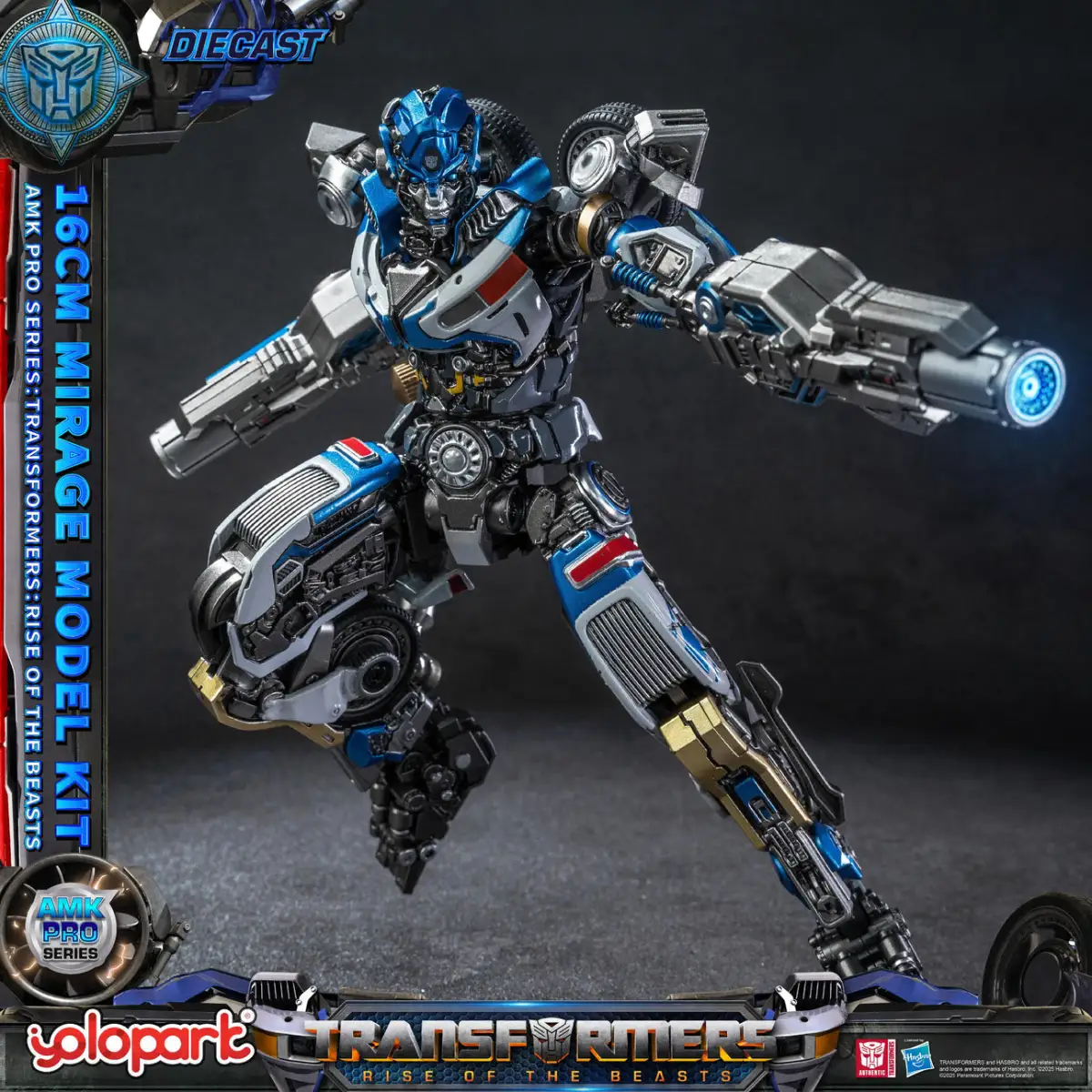 Yolopark - TRANSFORMERS : Rise of the Beasts AMK PRO Series 16cm Mirage Model Kit Yolopark - TRANSFORMERS : Rise of the Beasts AMK PRO Series 16cm Mirage Model Kit - Image 1