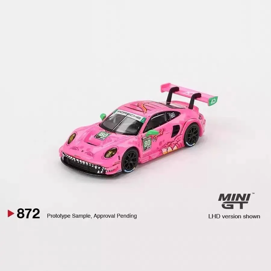 #872 MINIGT Porsche 911 GT3 R #80 Roxy Alloy Car Model #872 MINIGT Porsche 911 GT3 R #80 Roxy Alloy Car Model - Image 1