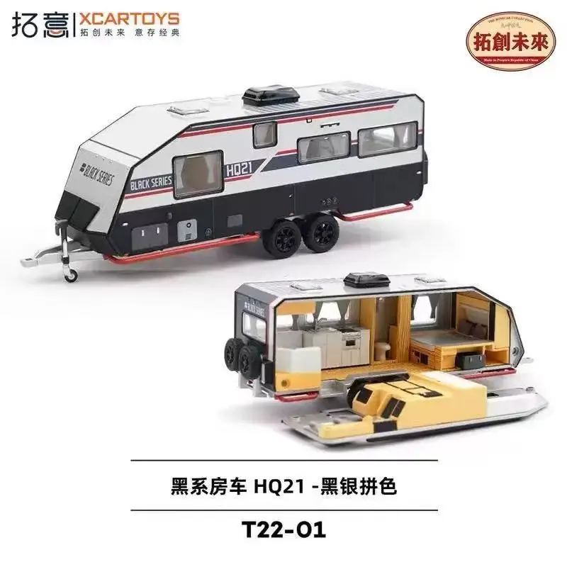 Xcartoys Black series HQ21 off-road RVs T22-01 & X28 Diorama set Xcartoys Black series HQ21 off-road RVs T22-01 & X28 Diorama set - Image 1
