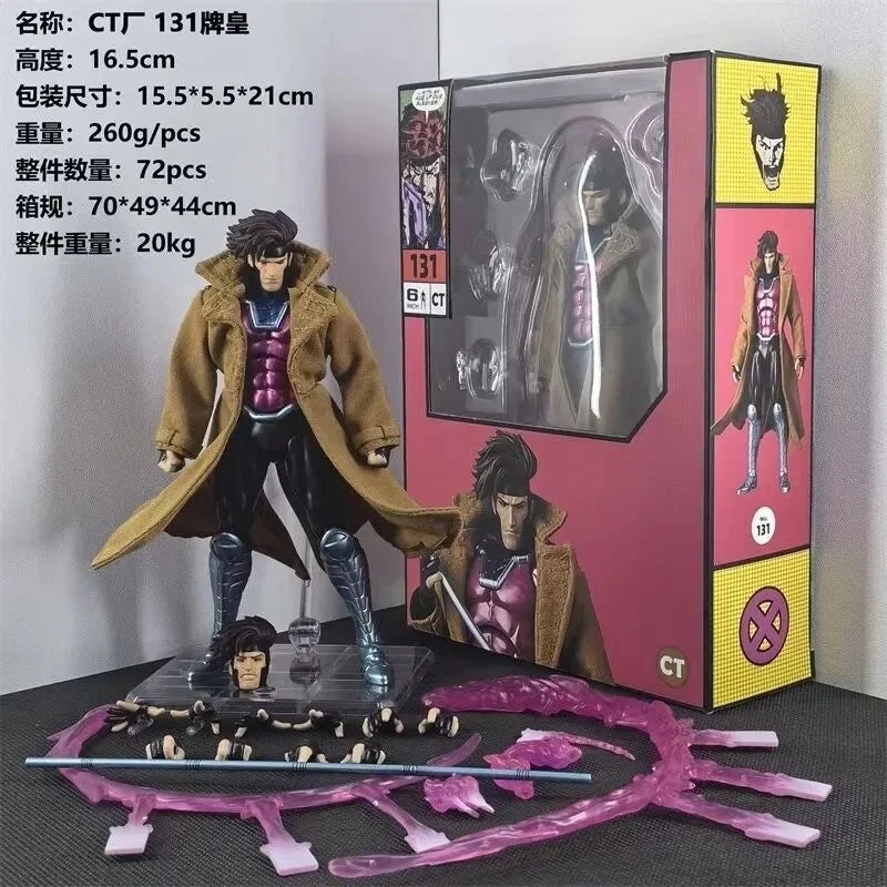 CT Toys Gambit MAFEX No.131 X-Men Comic Ver. Action Figure CT Toys Gambit MAFEX No.131 X-Men Comic Ver. Action Figure - Image 1
