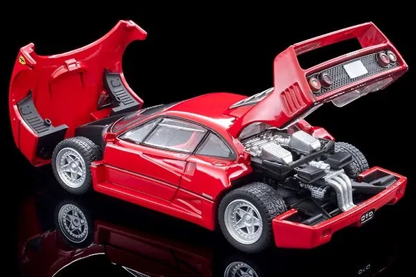 TOMY TLV LV-N Ferrari F40 (1989) 1:64 TOMY TLV LV-N Ferrari F40 (1989) 1:64 - Image 1