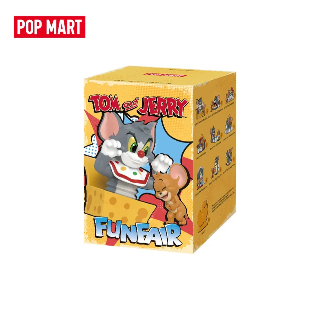 POP MART Tom and Jerry Funfair Series Blind Box Figures 100% Authentic POP MART Tom and Jerry Funfair Series Blind Box Figures 100% Authentic - Image 1