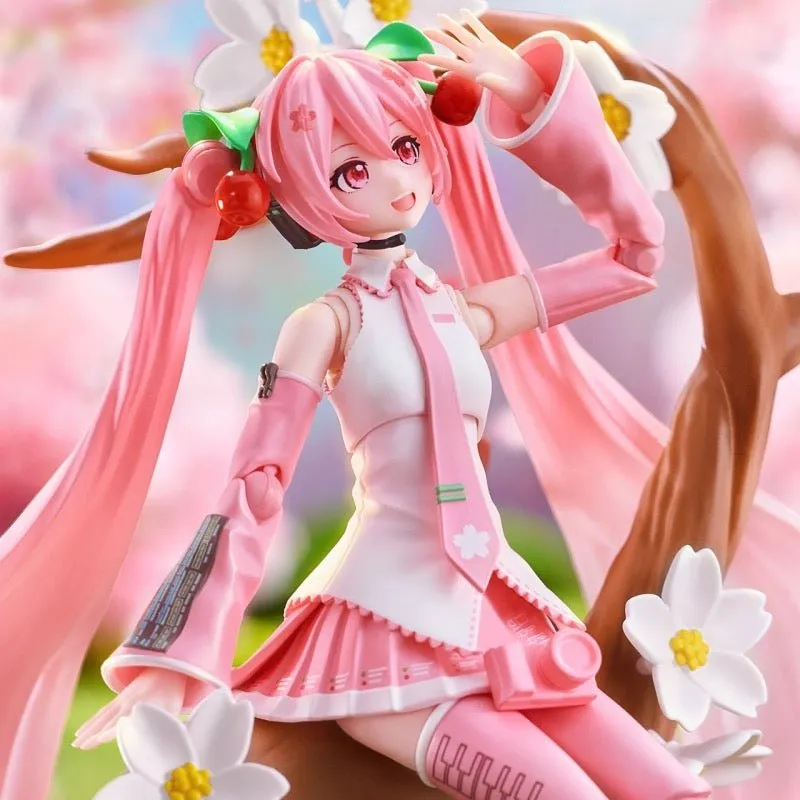 Blokees HATSUNE MIKU - Sakura Miku - Model Kit Fantastics Series 002 Blokees HATSUNE MIKU - Sakura Miku - Model Kit Fantastics Series 002 - Image 1