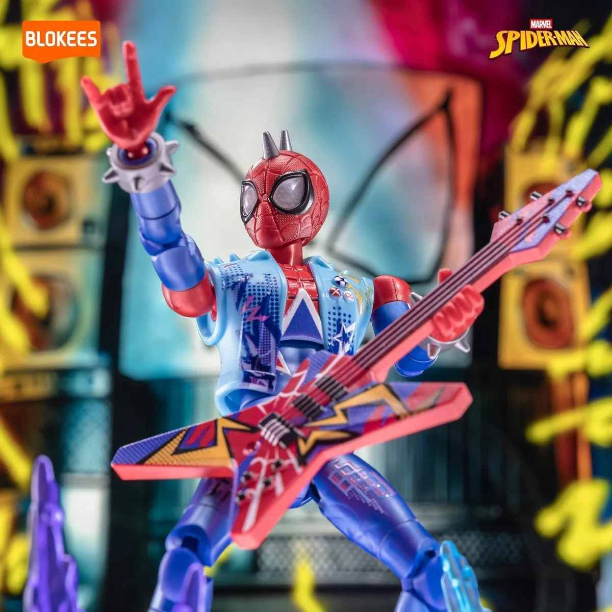 Blokees Marvel Heroes Galaxy Version 06 – Spider-Verse Blokees Marvel Heroes Galaxy Version 06 – Spider-Verse - Image 1