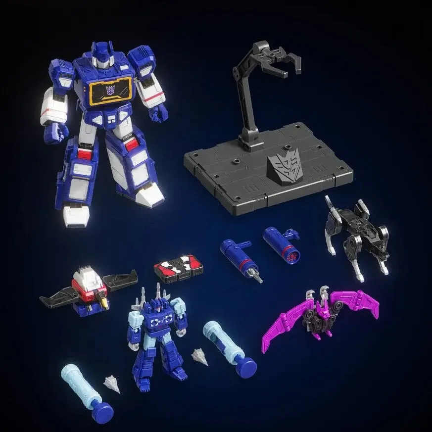 Blokees Transformers Soundwave Legend Action Edition 3 Assembly Model Kit Figure Blokees Transformers Soundwave Legend Action Edition 3 Assembly Model Kit Figure - Image 1
