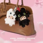 China Exclusive - How to Train Your Dragon Pouka Pouka x Toothless Vinyl Face Plush Keychain