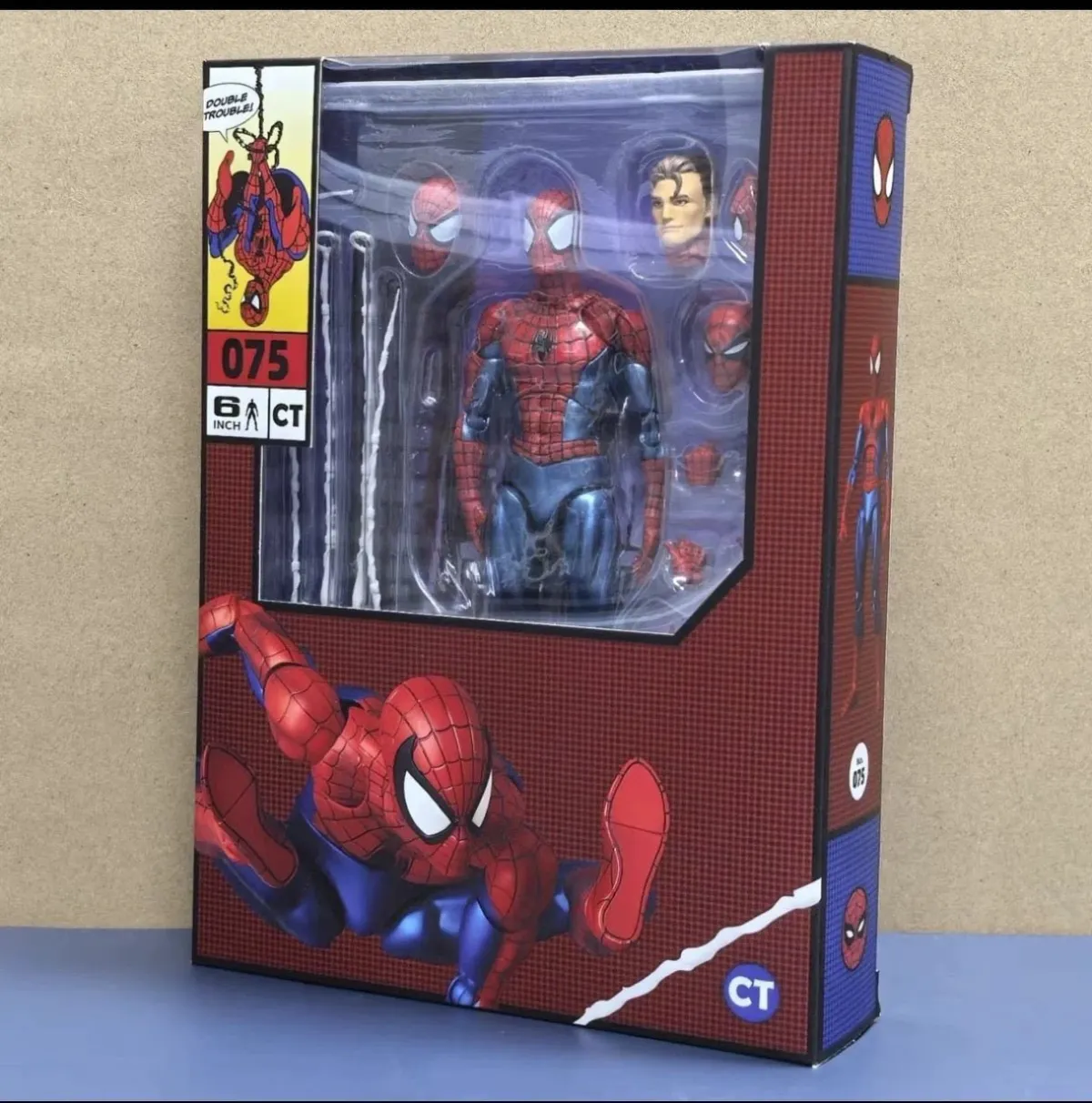 CT Toys MAFEX No. 075 SPIDER-MAN Spiderman CT Toys MAFEX No. 075 SPIDER-MAN Spiderman - Image 1