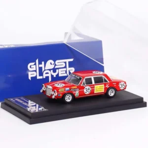 Ghost Player 1:64 Mercedes-Benz 300SEL Red Pig No. 35 Limited edition Alloy Car Model