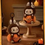 Happy Halloween Party Series-Sitting Pumpkin Vinyl Plush Pendant - 100% Authentic