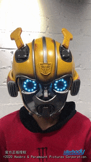 Killerbody 1:1 Wearable Bumblebee Helmet English Voice Control - Image 2