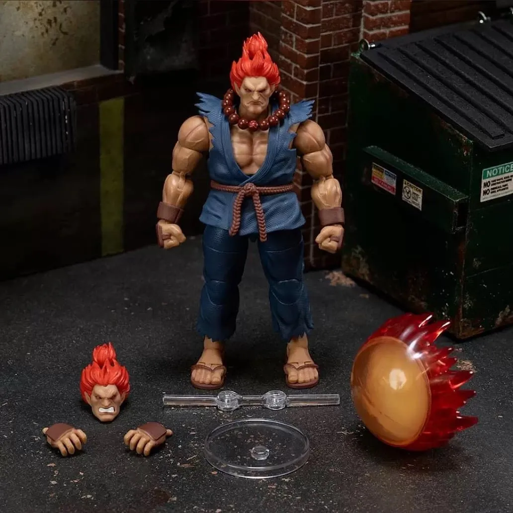 Jada Toys Street Fighter Akuma Action Figure 1/12 Jada Toys Street Fighter Akuma Action Figure 1/12 - Image 1