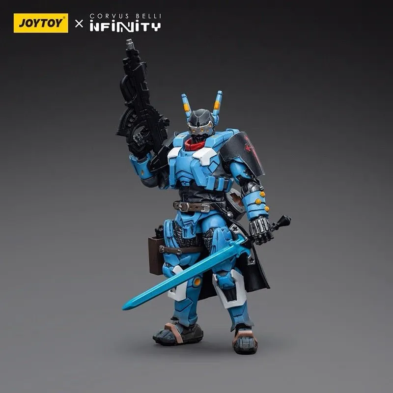 JoyToy Infinity Corvus Belli Knight Of Santiago Hacker 1:18 Scale Action Figure JoyToy Infinity Corvus Belli Knight Of Santiago Hacker 1:18 Scale Action Figure - Image 1