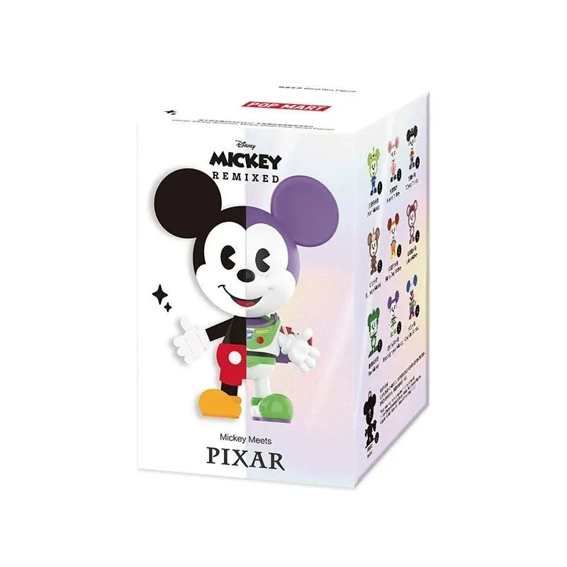 Mickey Remixed - Mickey Mouse Meets Pixar SERIES FIGURES Blind Box by Popmart 100% Authentic Mickey Remixed - Mickey Mouse Meets Pixar SERIES FIGURES Blind Box by Popmart 100% Authentic - Image 1