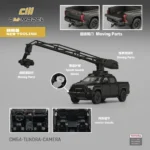 [New Tooling] CM Model 1:64 Diecast Model Car - Toyota Tundra Camere