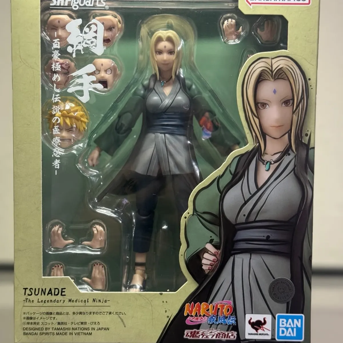 Tsunade The Legendary Medical Ninja S.H.Figuarts Action Figure - Naruto Shippuden Tsunade The Legendary Medical Ninja S.H.Figuarts Action Figure - Naruto Shippuden - Image 1