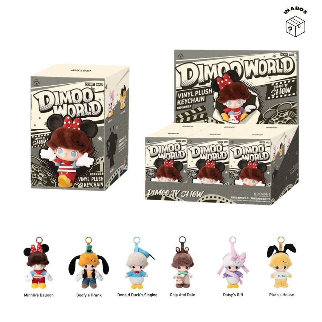 POP MART Dimoo World x Disney Series Vinyl Plush Blind Box POP MART Dimoo World x Disney Series Vinyl Plush Blind Box - Image 1