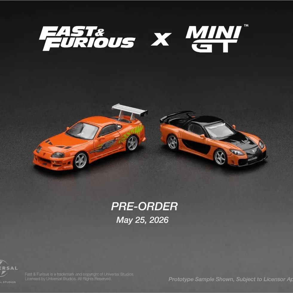 Pre Order MINIGT FAST AND FURIOUS SERIES Pre Order MINIGT FAST AND FURIOUS SERIES - Image 1