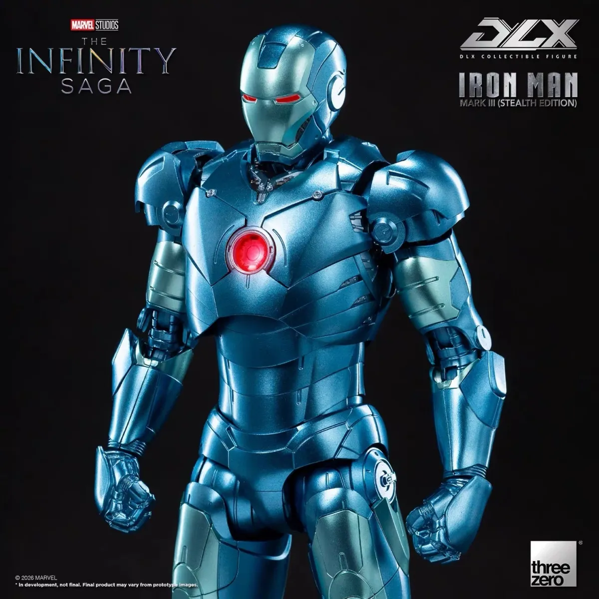 (Pre-Order) Three Zero Marvel Studios: DLX Iron Man Mark 3 (Stealth Edition) (Pre-Order) Three Zero Marvel Studios: DLX Iron Man Mark 3 (Stealth Edition) - Image 1