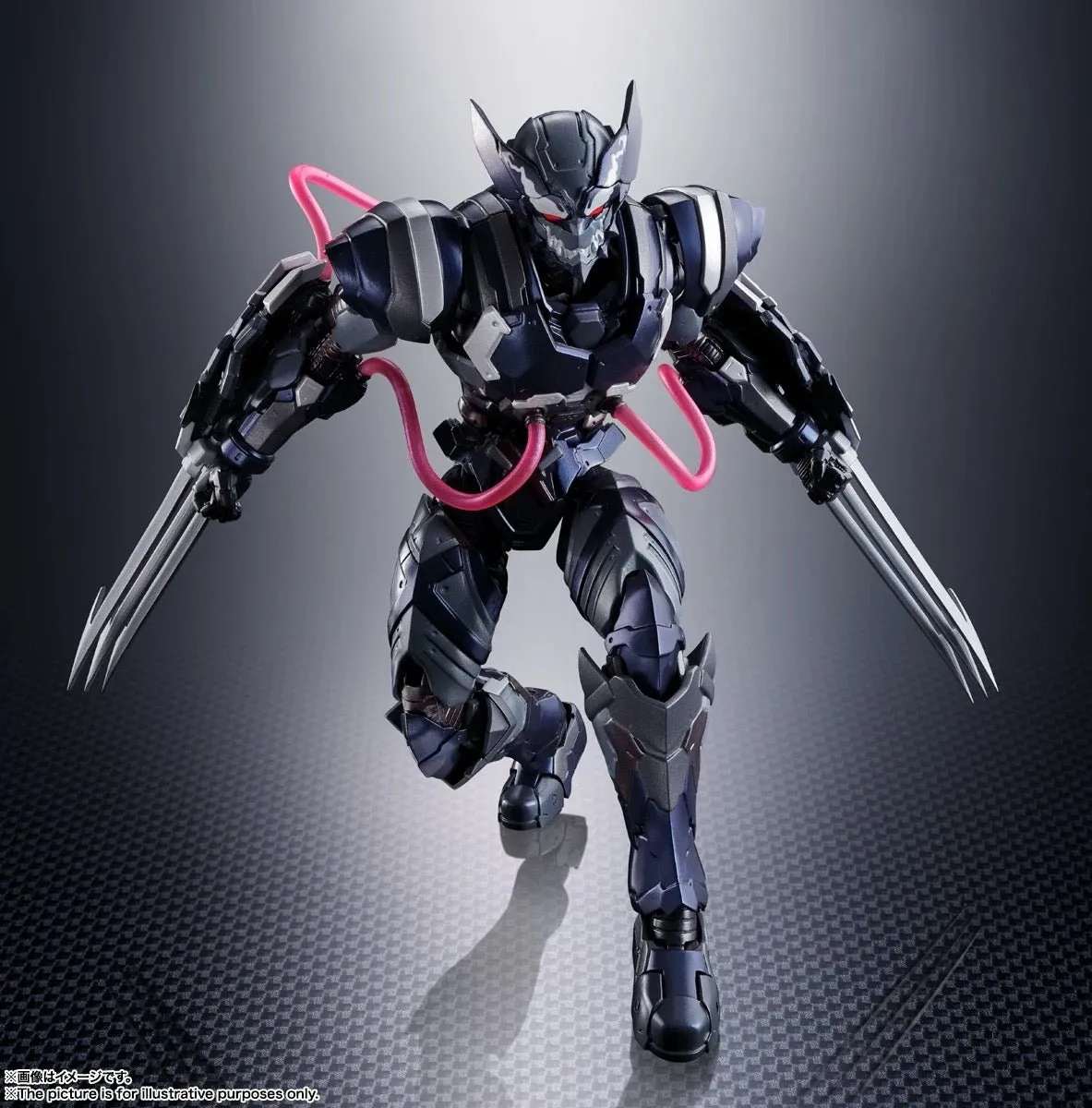 S.H.Figuarts Tech-ON Avengers: Venom Symbiote Wolverine Action Figure S.H.Figuarts Tech-ON Avengers: Venom Symbiote Wolverine Action Figure - Image 1