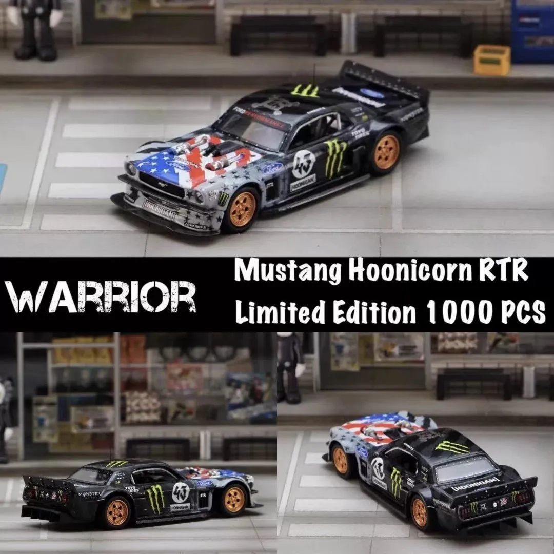 Street Warrior 1:64 Mustang Hoonicorn RTR F-150 Alloy car model Street Warrior 1:64 Mustang Hoonicorn RTR F-150 Alloy car model - Image 1