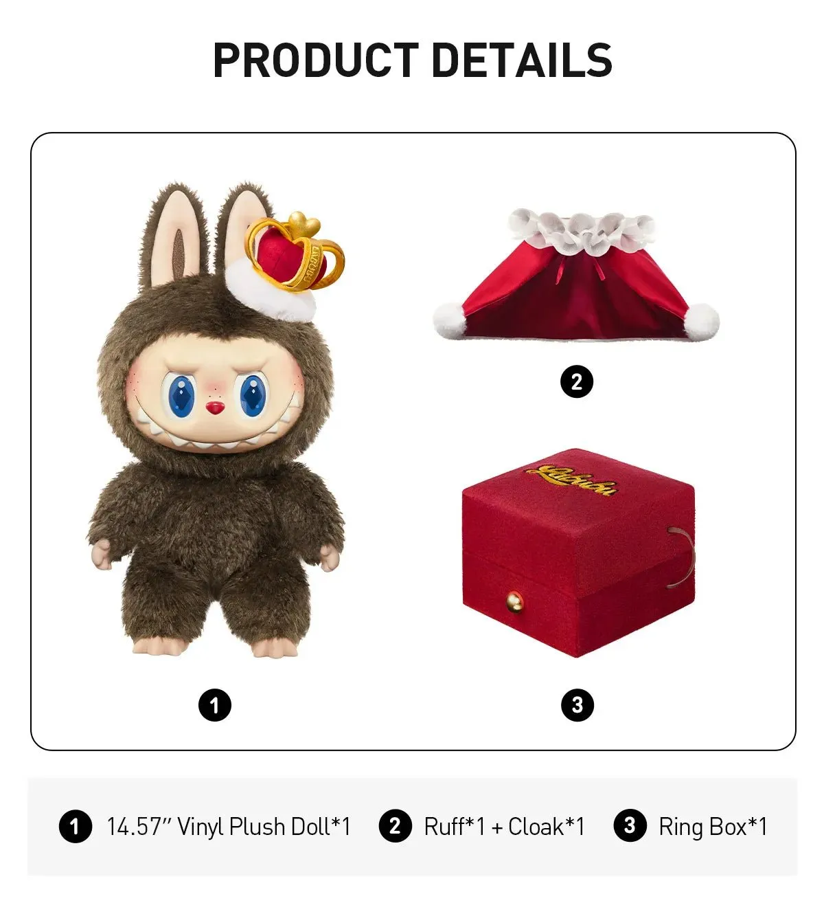 THE MONSTERS Let's Checkmate Series-Vinyl Plush Doll - 100% Authentic THE MONSTERS Let's Checkmate Series-Vinyl Plush Doll - 100% Authentic - Image 1